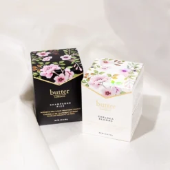 Blooms & Fizz Manicure Candle Duo -Butter London Store blooms fizz 896053