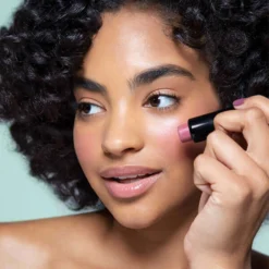 Plush Rush Blush & Lip - Ecstatic -Butter London Store plushrushblush ecstatic model 2