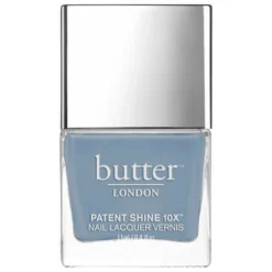 Waterloo Blue Patent Shine 10X Nail Lacquer
